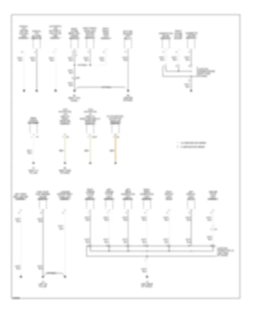 Ground Distribution Wiring Diagram TMC Made 3 of 3 for Toyota Corolla LE 2013