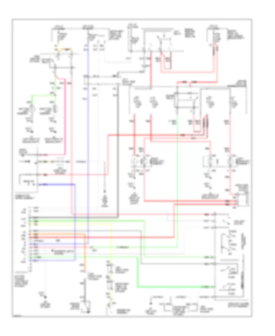 Headlights Wiring Diagram TMC Made for Toyota Corolla LE 2013