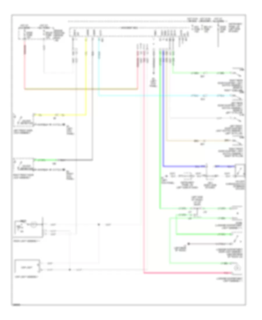 Courtesy Lamps Wiring Diagram TMC Made for Toyota Corolla LE 2013
