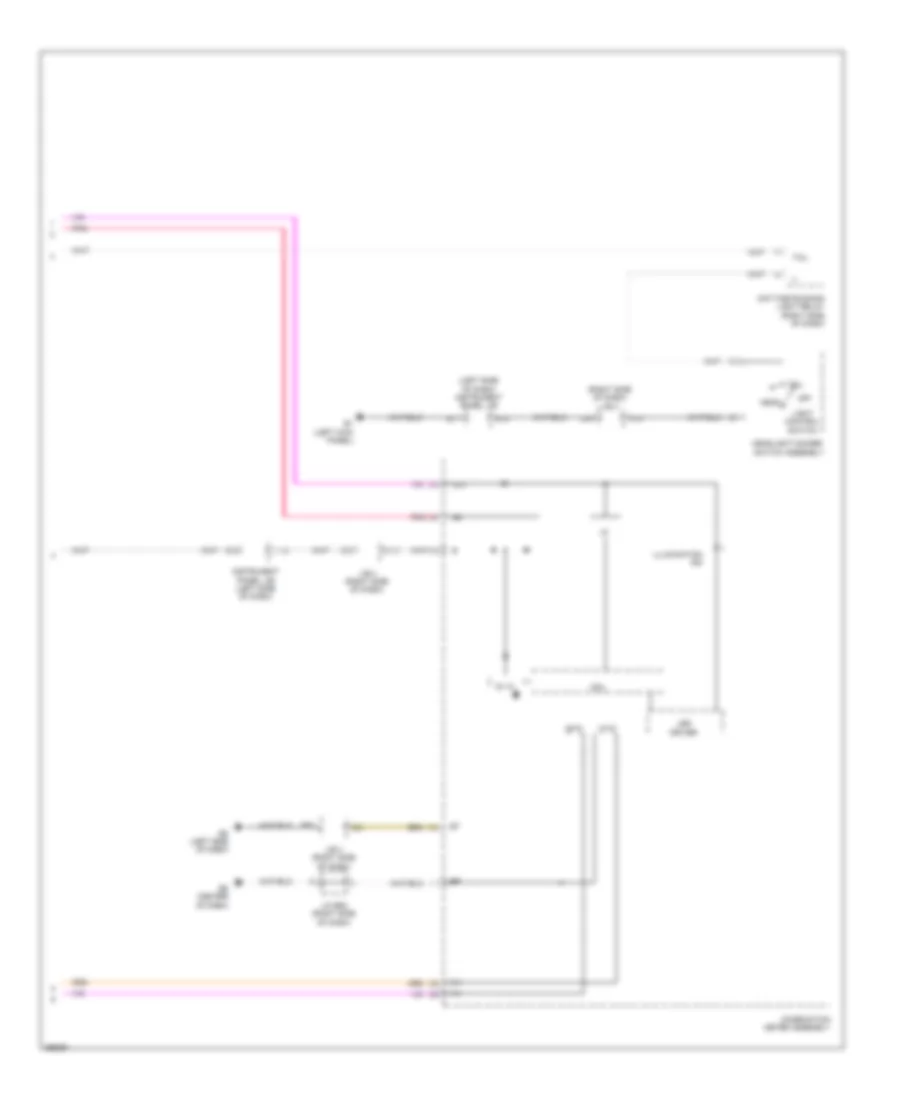 Instrument Illumination Wiring Diagram TMC Made 2 of 2 for Toyota Corolla LE 2013