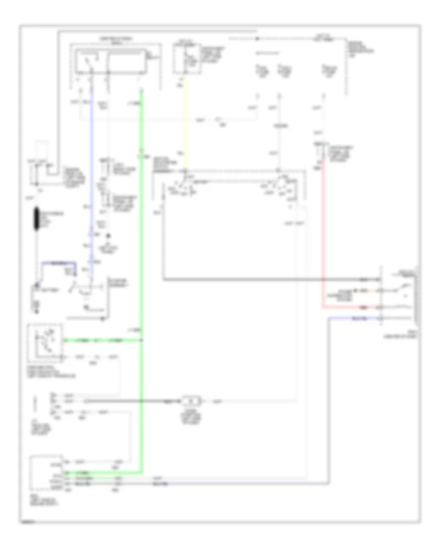 Starting Wiring Diagram TMC Made for Toyota Corolla LE 2013