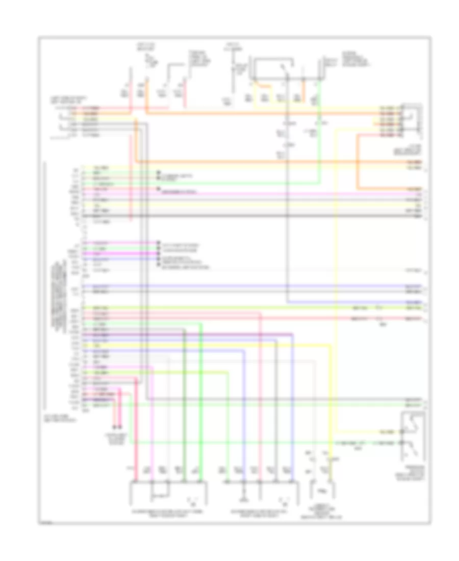 Automatic AC Wiring Diagram (1 of 2) for Toyota FJ Cruiser 2013