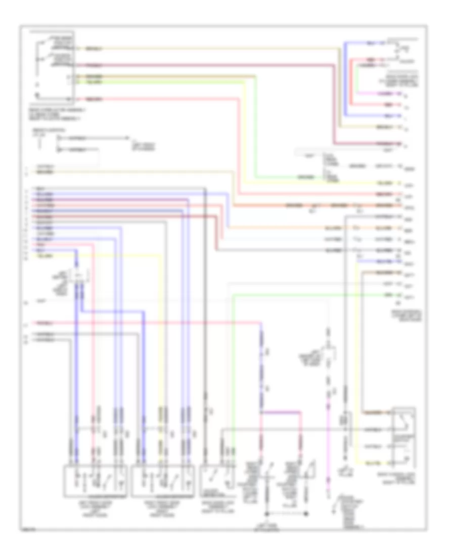 Forced Entry Wiring Diagram 2 of 2 for Toyota FJ Cruiser 2013