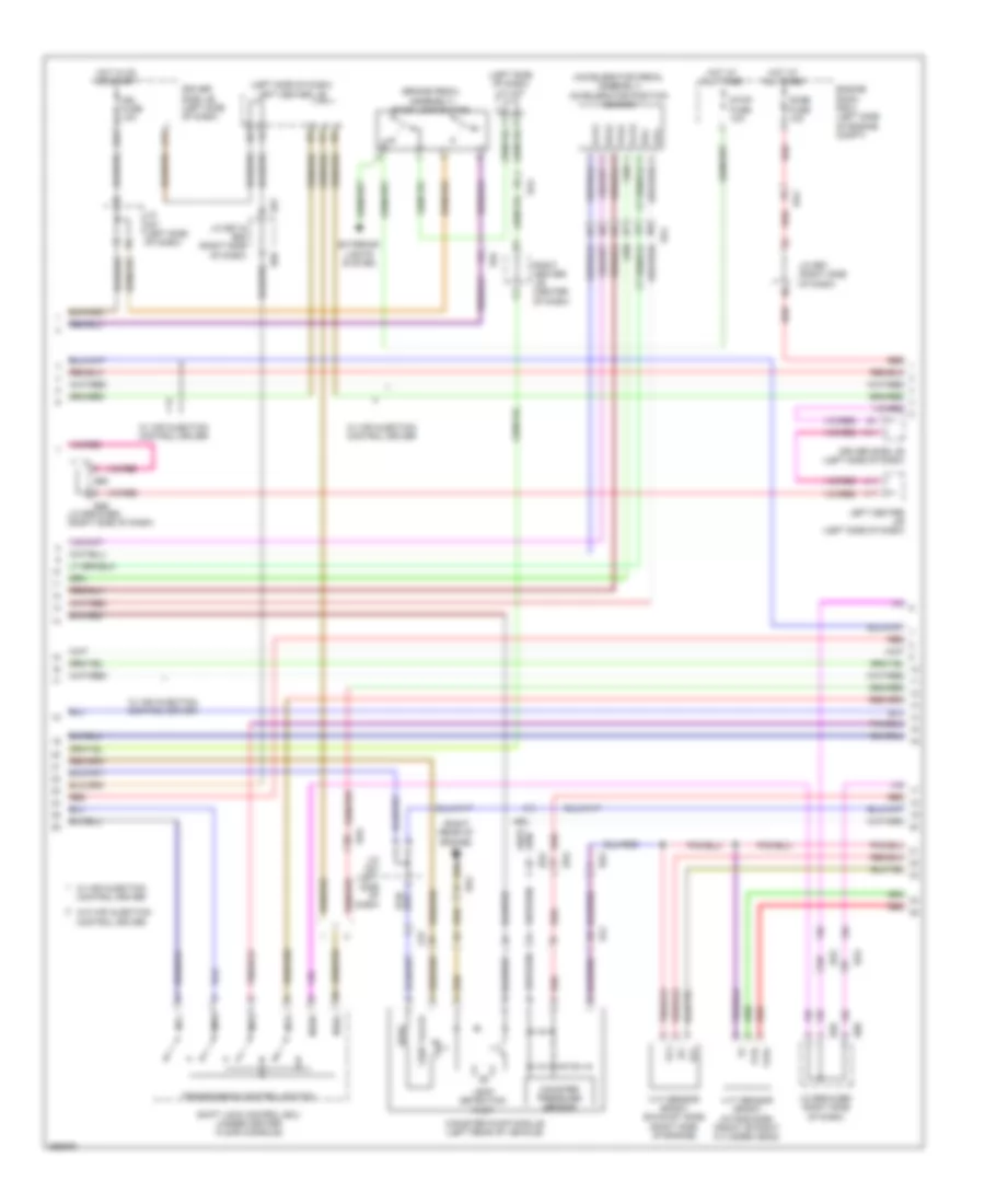 4.0L, Engine Performance Wiring Diagram (2 of 7) for Toyota FJ Cruiser 2013