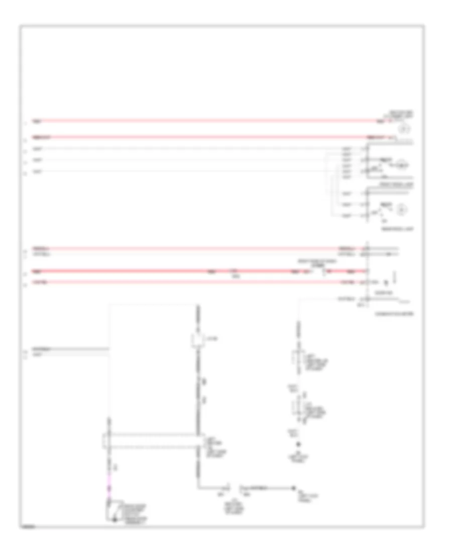Courtesy Lamps Wiring Diagram 2 of 2 for Toyota FJ Cruiser 2013