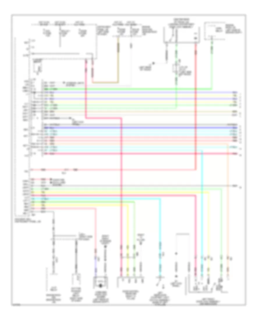 Forced Entry Wiring Diagram TMC Made 1 of 2 for Toyota Corolla 2011