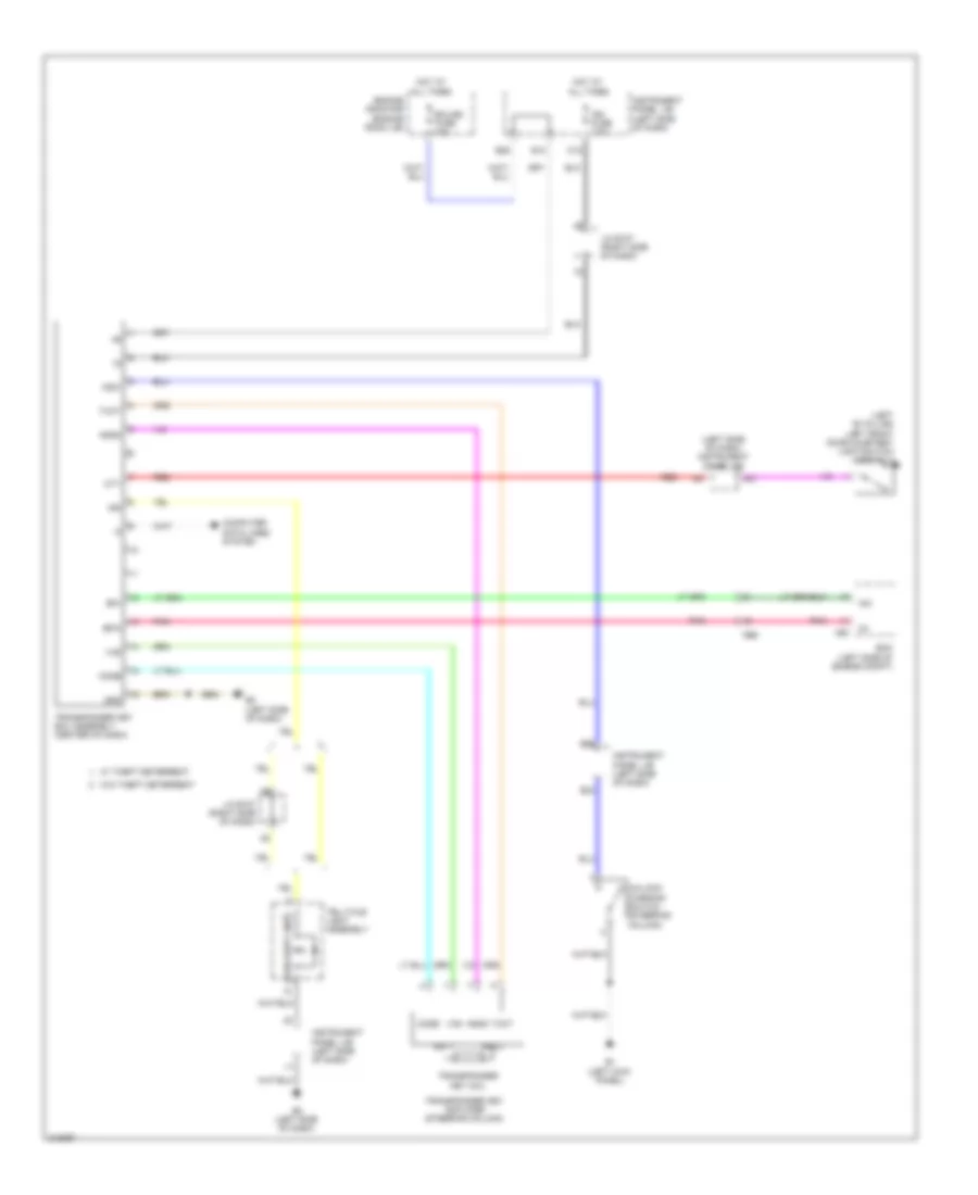 Immobilizer Wiring Diagram, NUMMI Made without Smart Key System for Toyota Corolla 2011