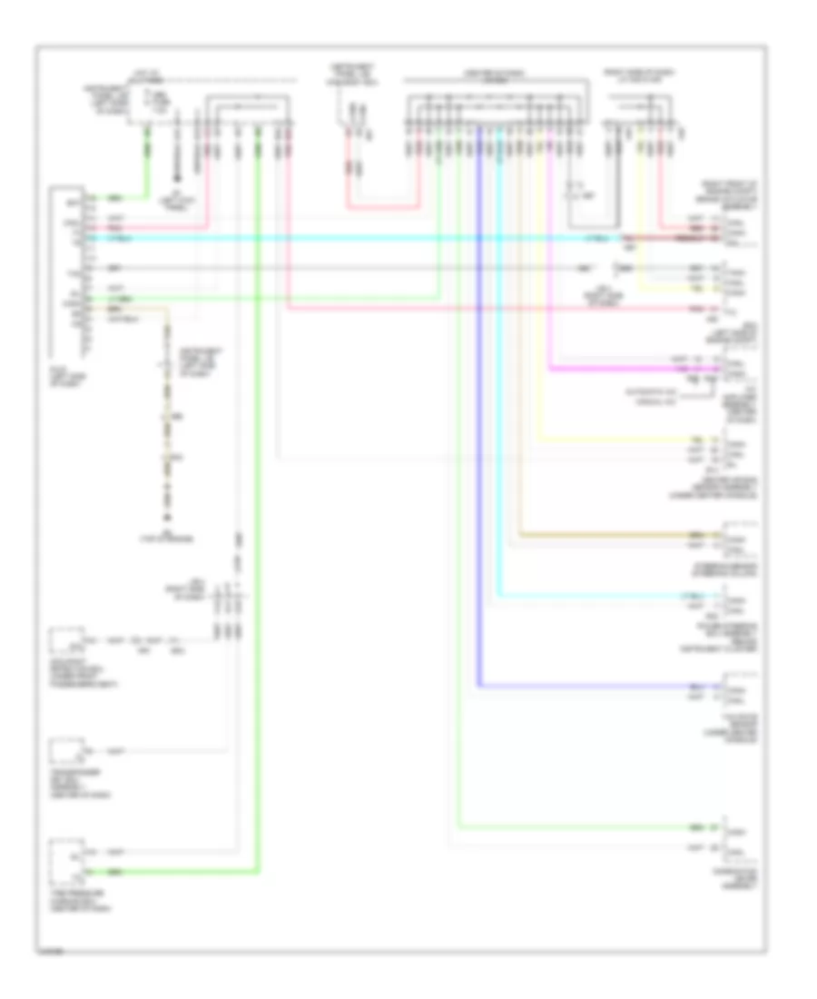 Computer Data Lines Wiring Diagram, TMC Made for Toyota Corolla 2011