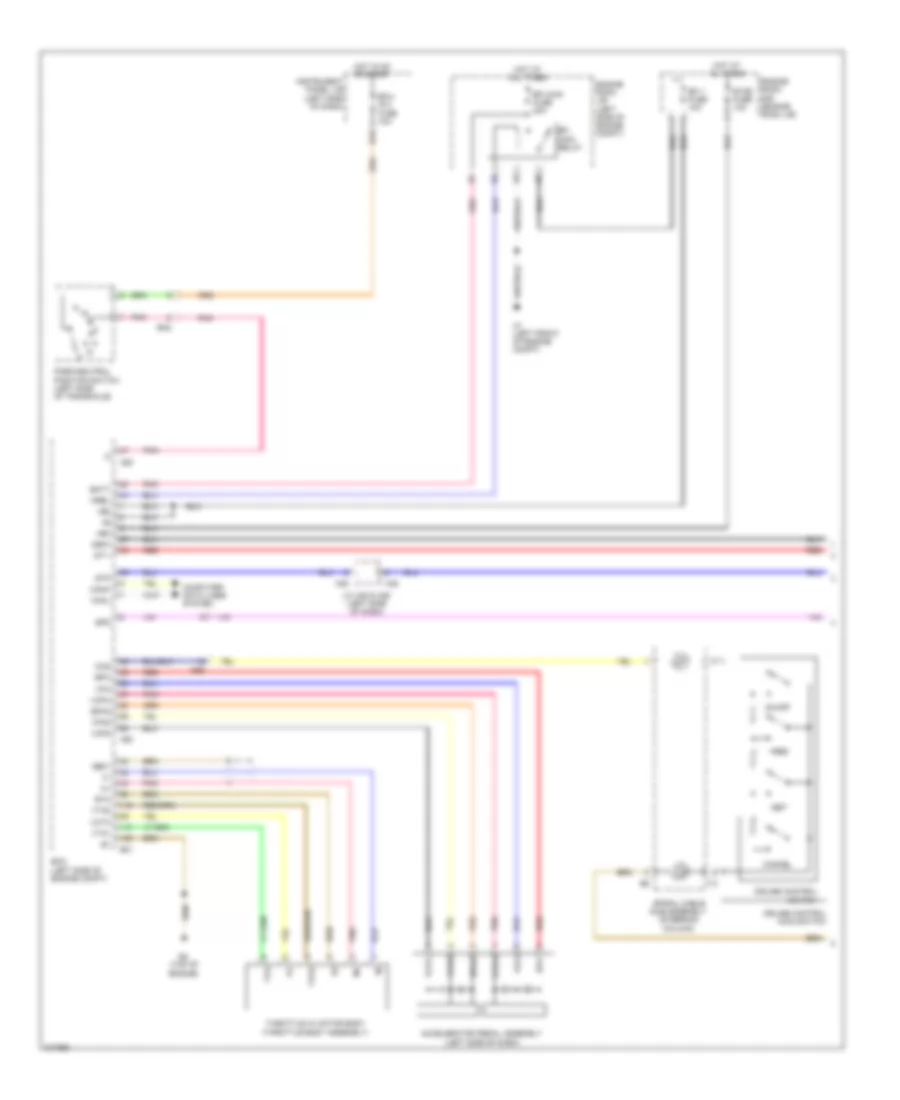 Cruise Control Wiring Diagram TMC Made 1 of 2 for Toyota Corolla 2011