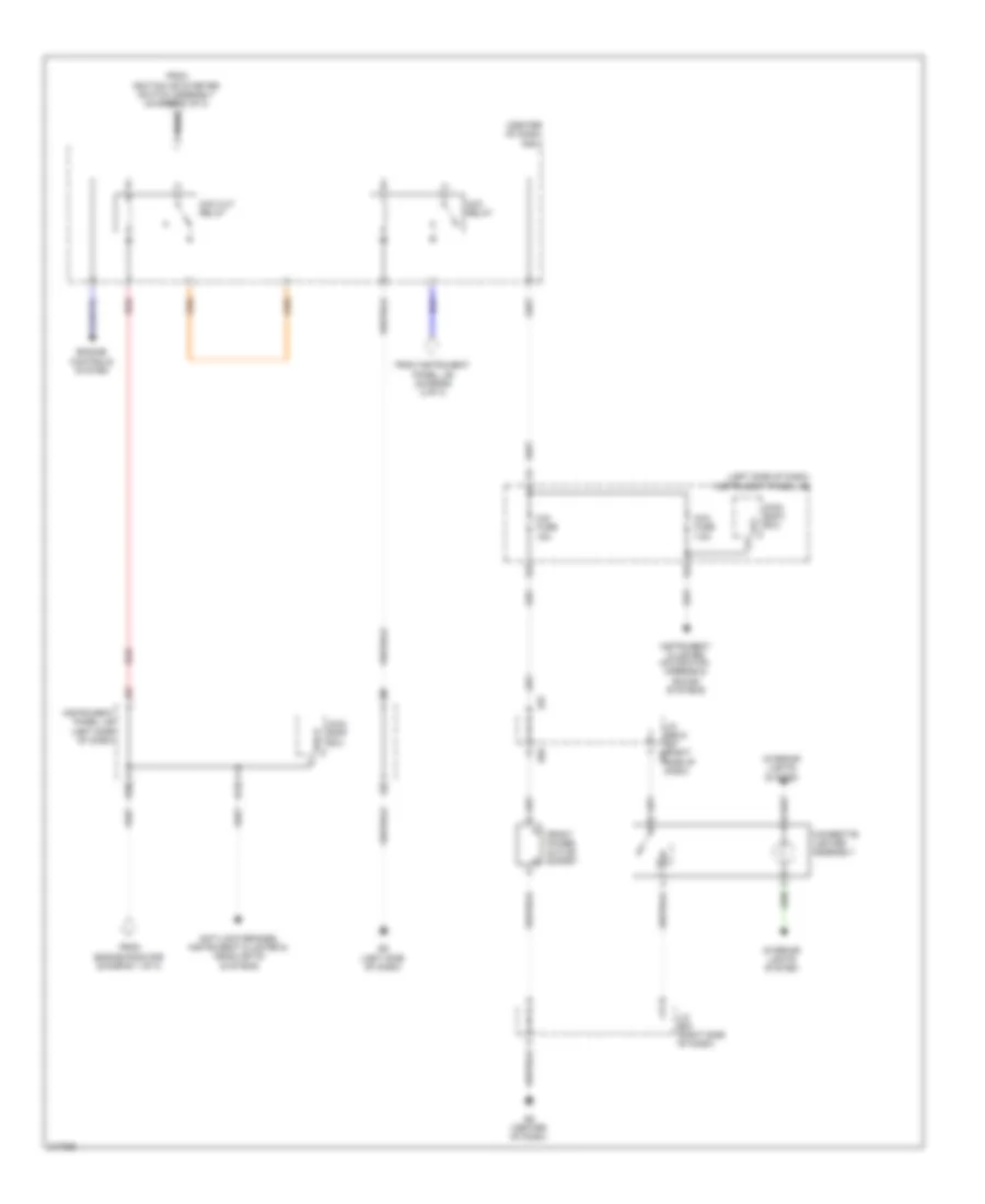 Power Distribution Wiring Diagram, TMC Made (3 of 3) for Toyota Corolla 2011