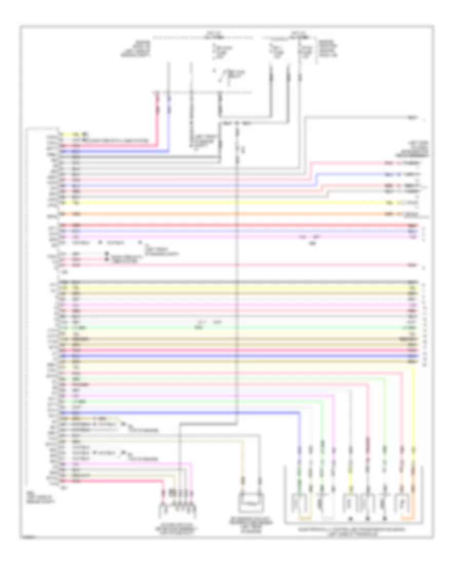 Transmission Wiring Diagram, TMC Made (1 of 2) for Toyota Corolla 2011