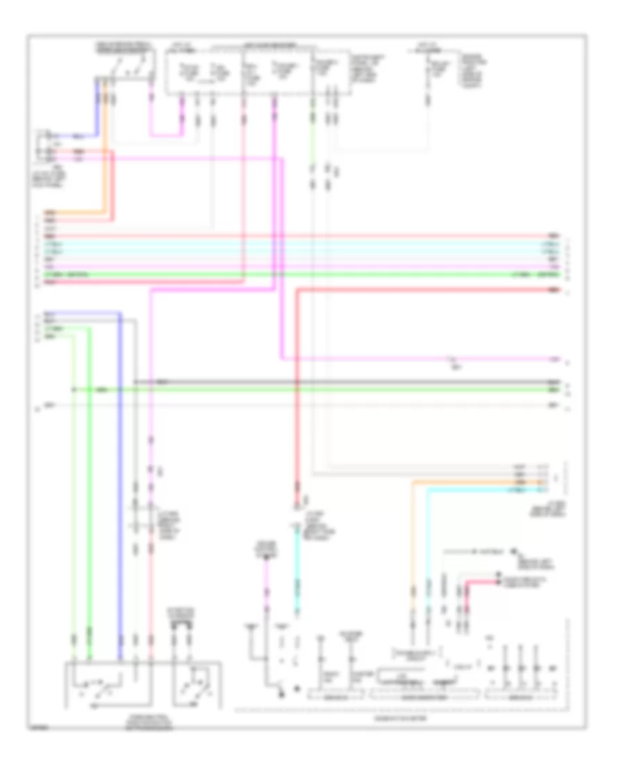 2.7L, Transmission Wiring Diagram (2 of 3) for Toyota Highlander 2013