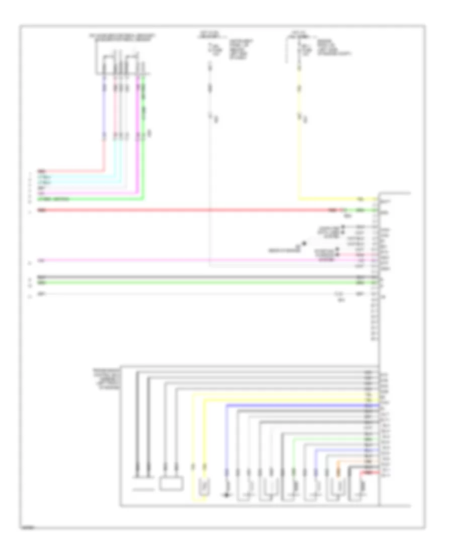 2.7L, Transmission Wiring Diagram (3 of 3) for Toyota Highlander 2013