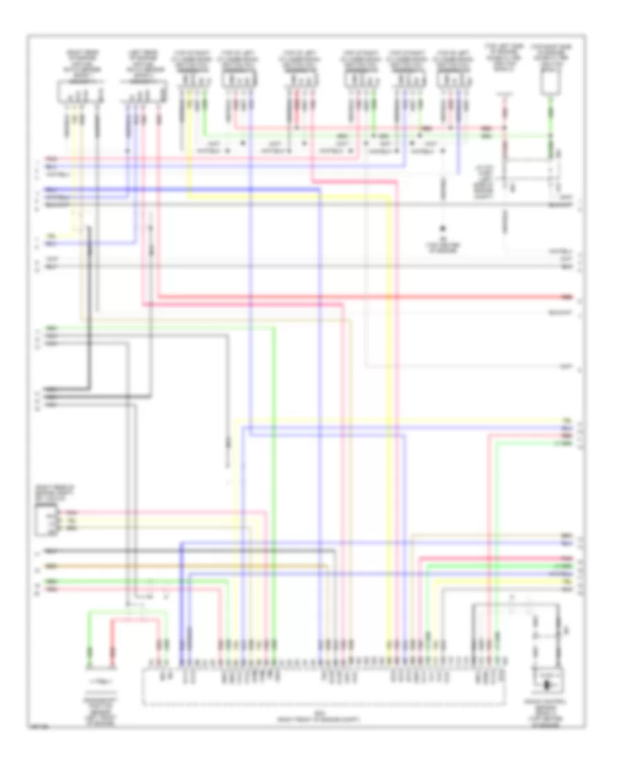 3 5L Hybrid Engine Controls Wiring Diagram 3 of 4 for Toyota Highlander 2013