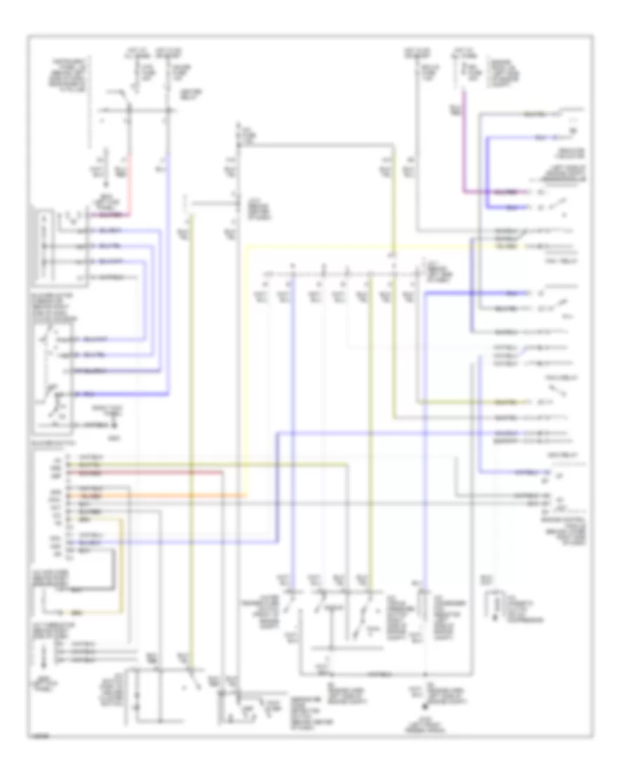 Manual AC Wiring Diagram for Toyota ECHO 2001