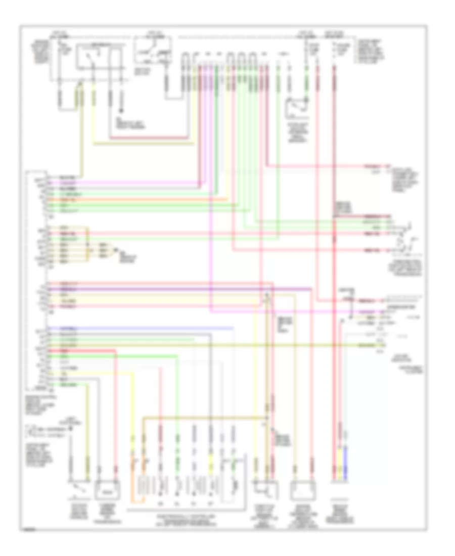 AT Wiring Diagram for Toyota ECHO 2001