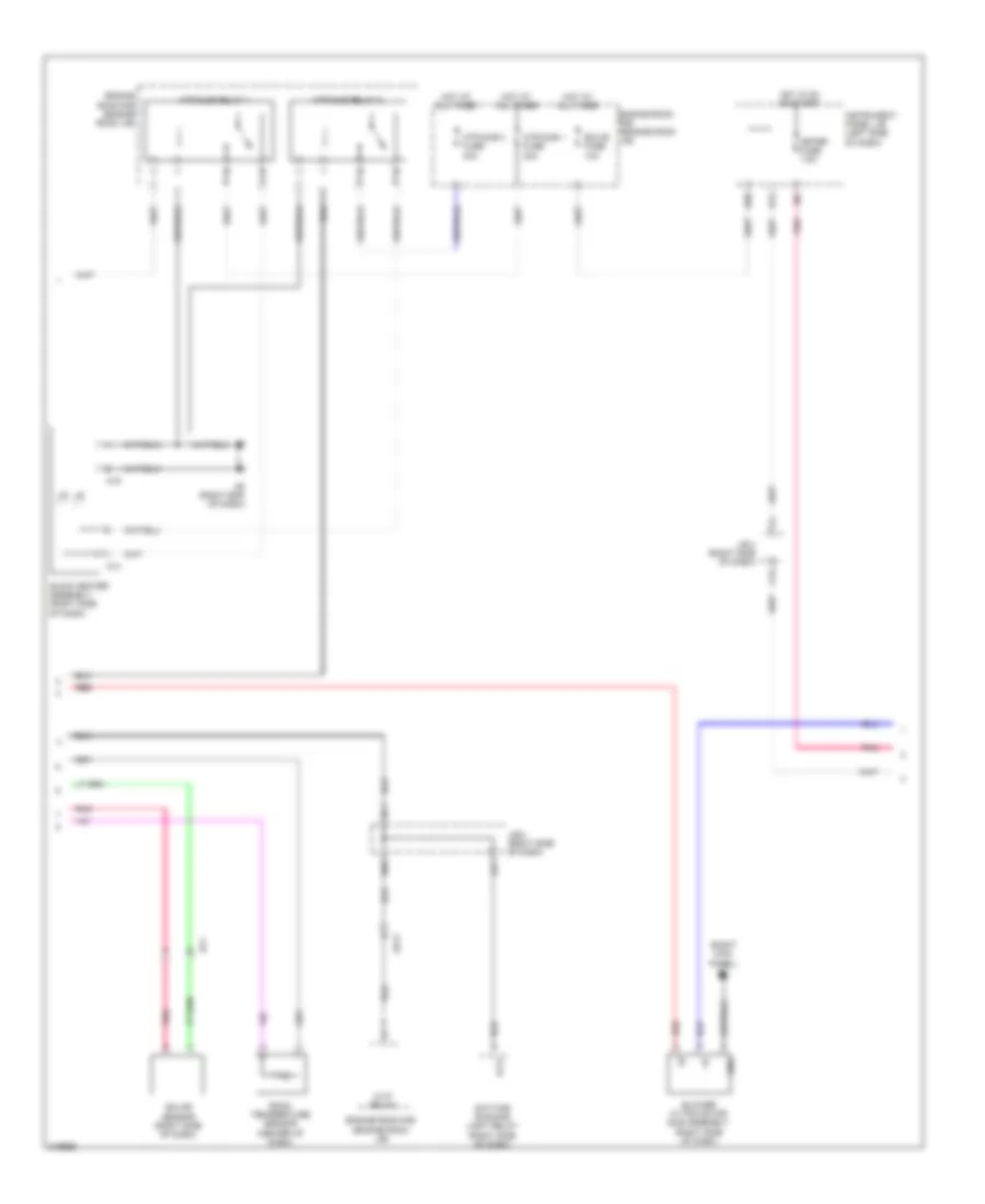 Automatic AC Wiring Diagram, TMC Made (2 of 3) for Toyota Corolla LE 2011