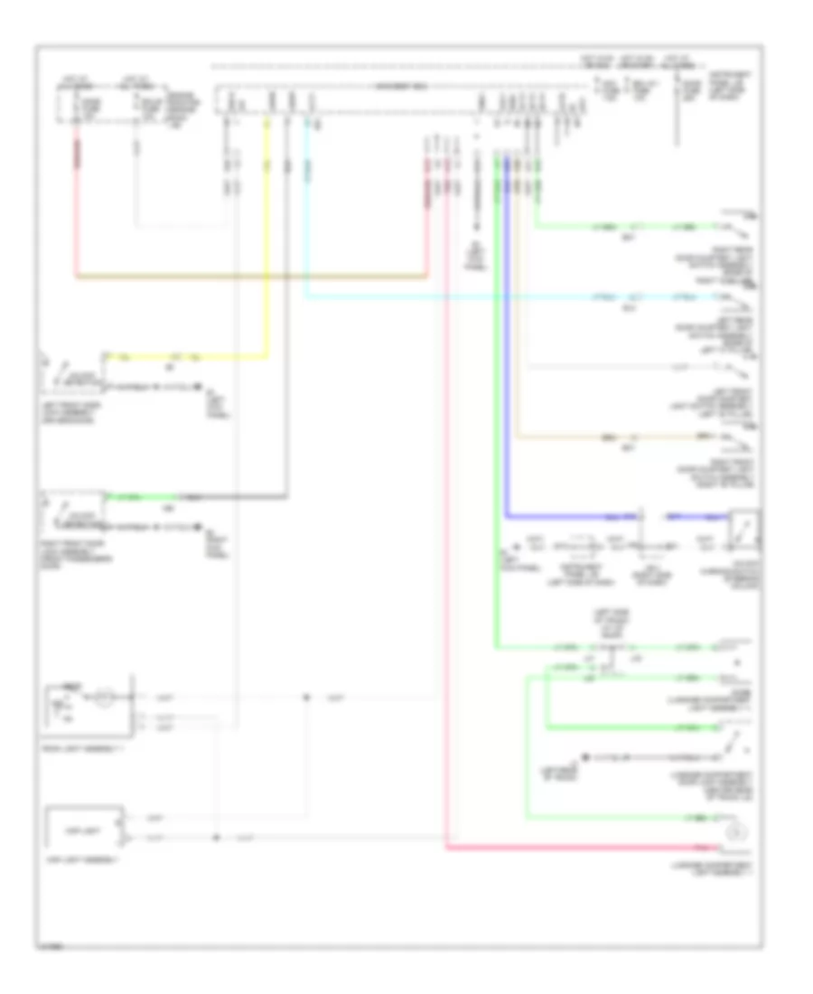 Courtesy Lamps Wiring Diagram TMC Made for Toyota Corolla LE 2011