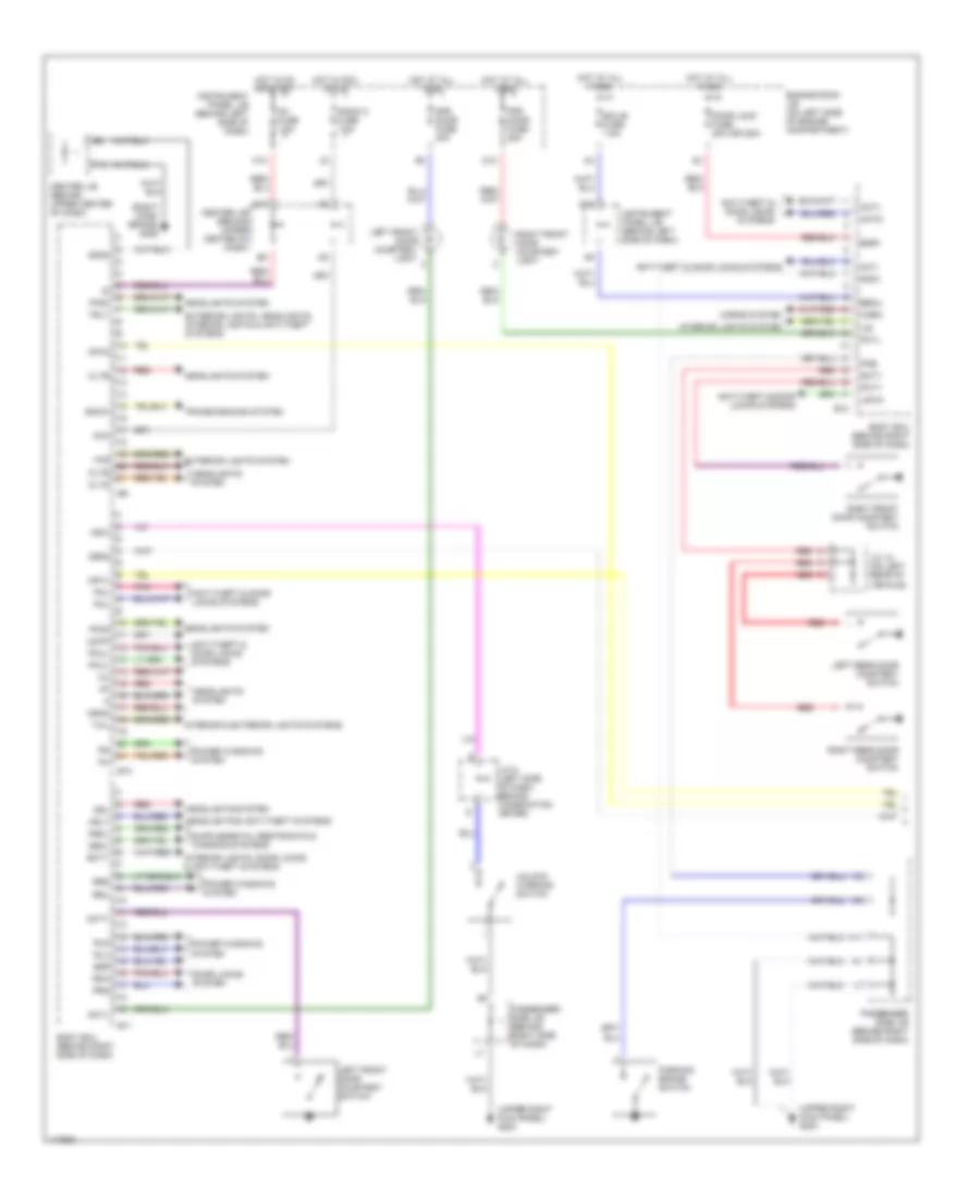 Body Computer Wiring Diagrams 1 of 2 for Toyota Highlander 2001