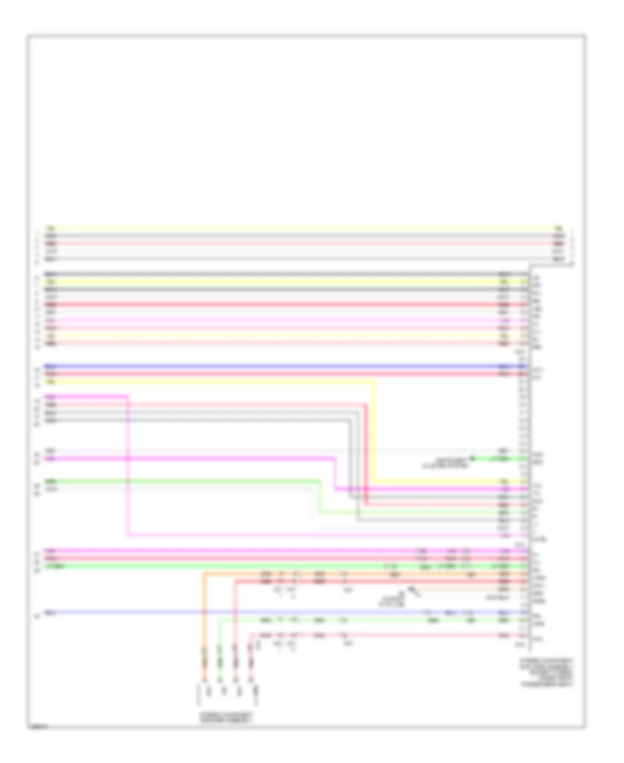 JBL System Wiring Diagram, with Display (3 of 4) for Toyota Highlander Limited 2013