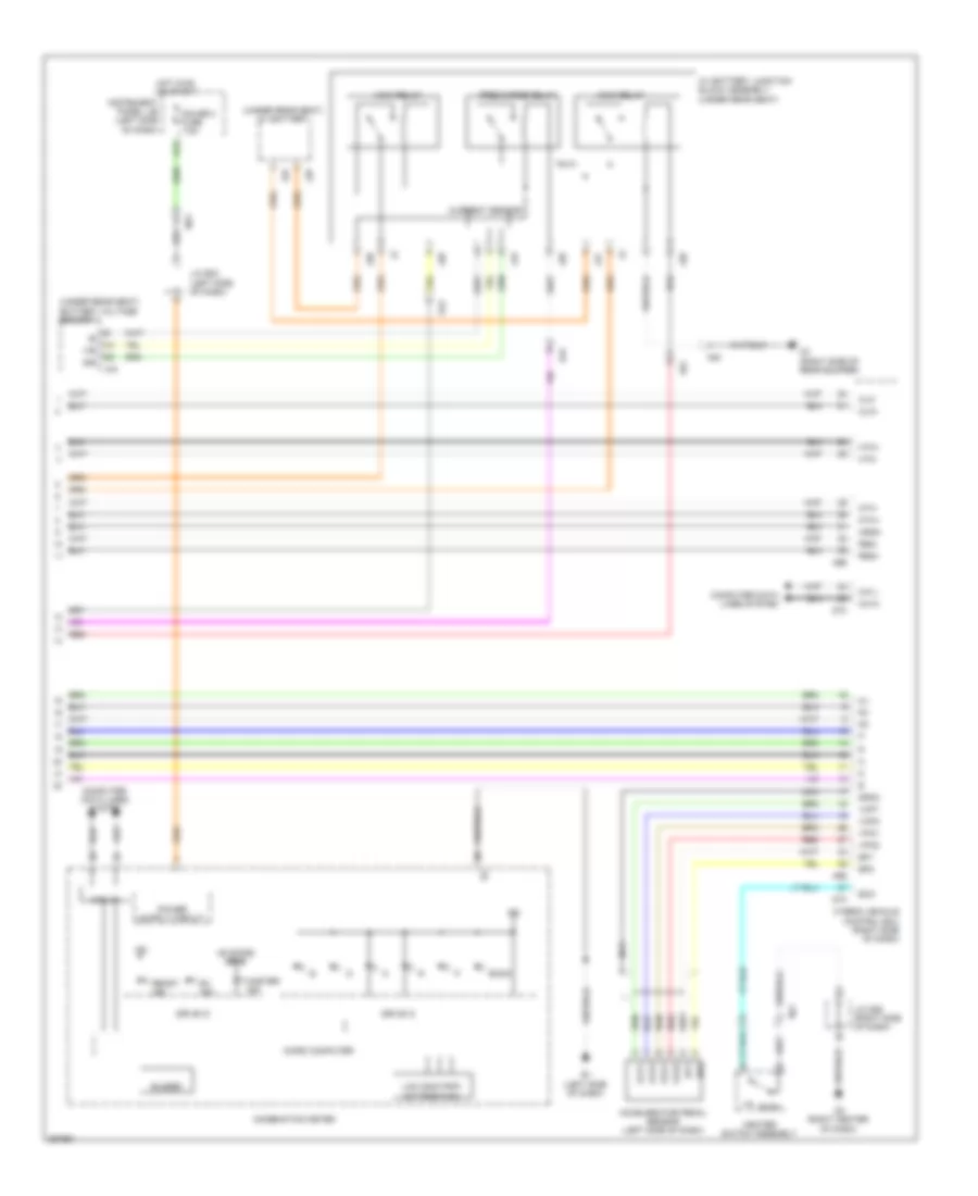 3.5L Hybrid, Transmission Wiring Diagram (4 of 4) for Toyota Highlander Limited 2013