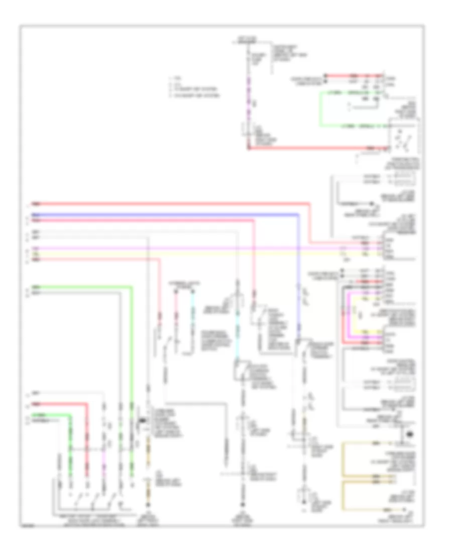 Back Door Opener Wiring Diagram Except Hybrid with Power Back Door 2 of 2 for Toyota Highlander Limited 2013