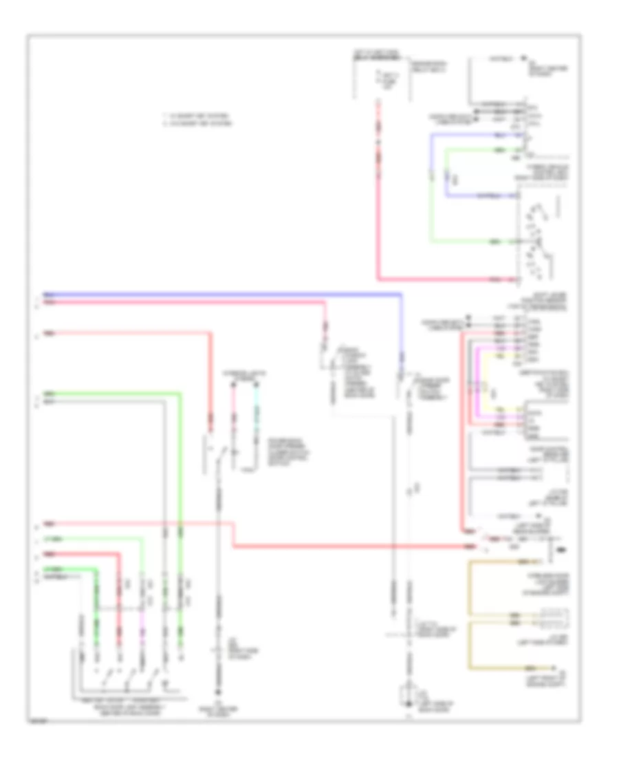 Back Door Opener Wiring Diagram Hybrid with Power Back Door 2 of 2 for Toyota Highlander Limited 2013