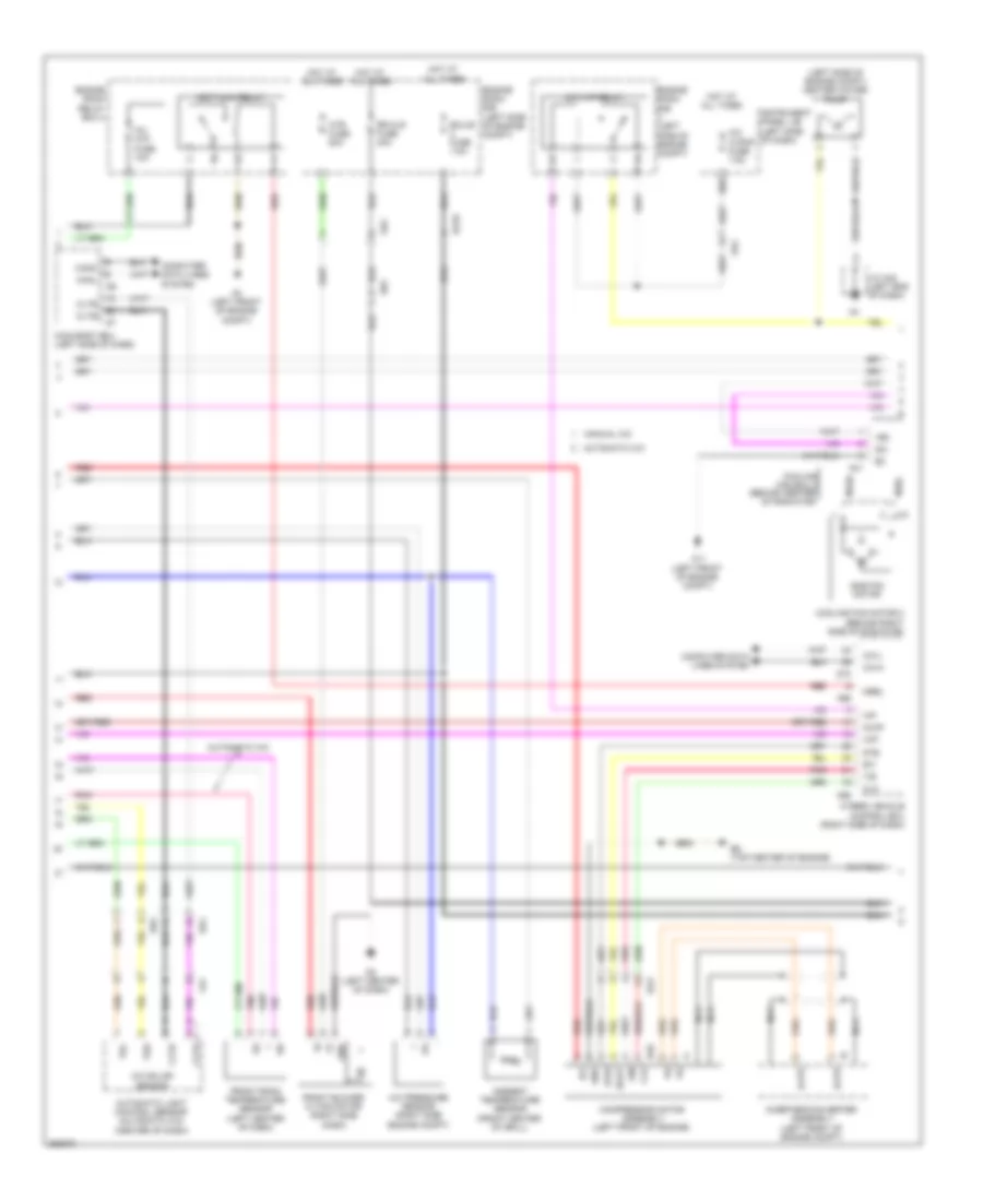 A C Wiring Diagram Hybrid 2 of 3 for Toyota Highlander Limited 2013