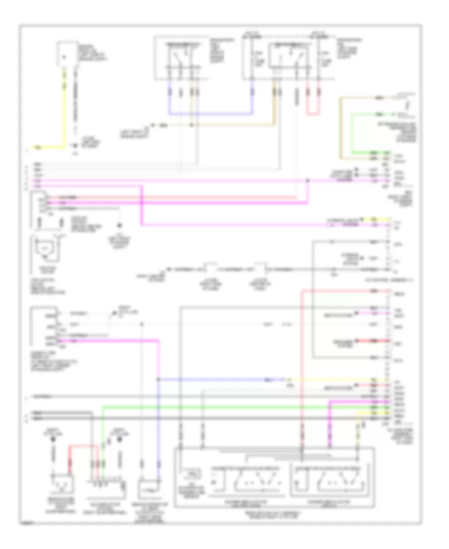 A C Wiring Diagram Hybrid 3 of 3 for Toyota Highlander Limited 2013