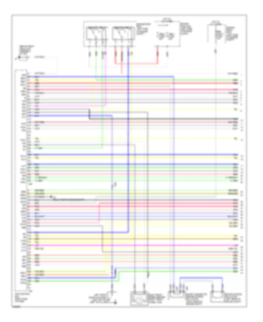 Anti lock Brakes Wiring Diagram Hybrid 1 of 4 for Toyota Highlander Limited 2013