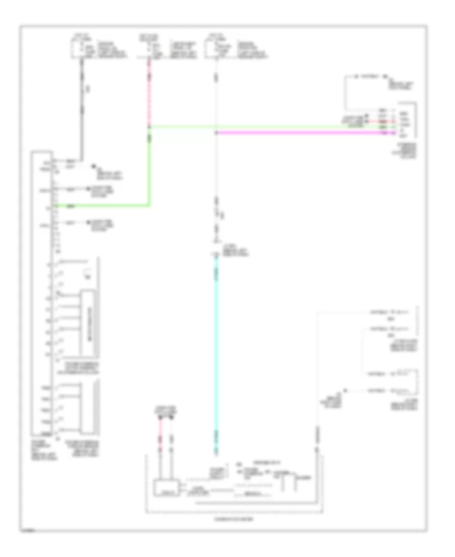 Electronic Power Steering Wiring Diagram Except Hybrid for Toyota Highlander Limited 2013