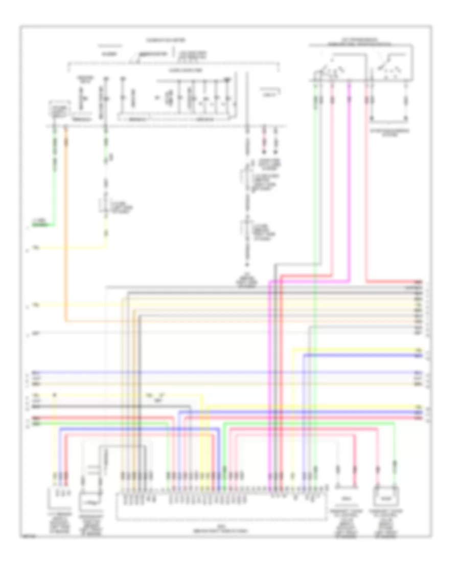 3.5L, Engine Performance Wiring Diagram (3 of 6) for Toyota Highlander Limited 2013