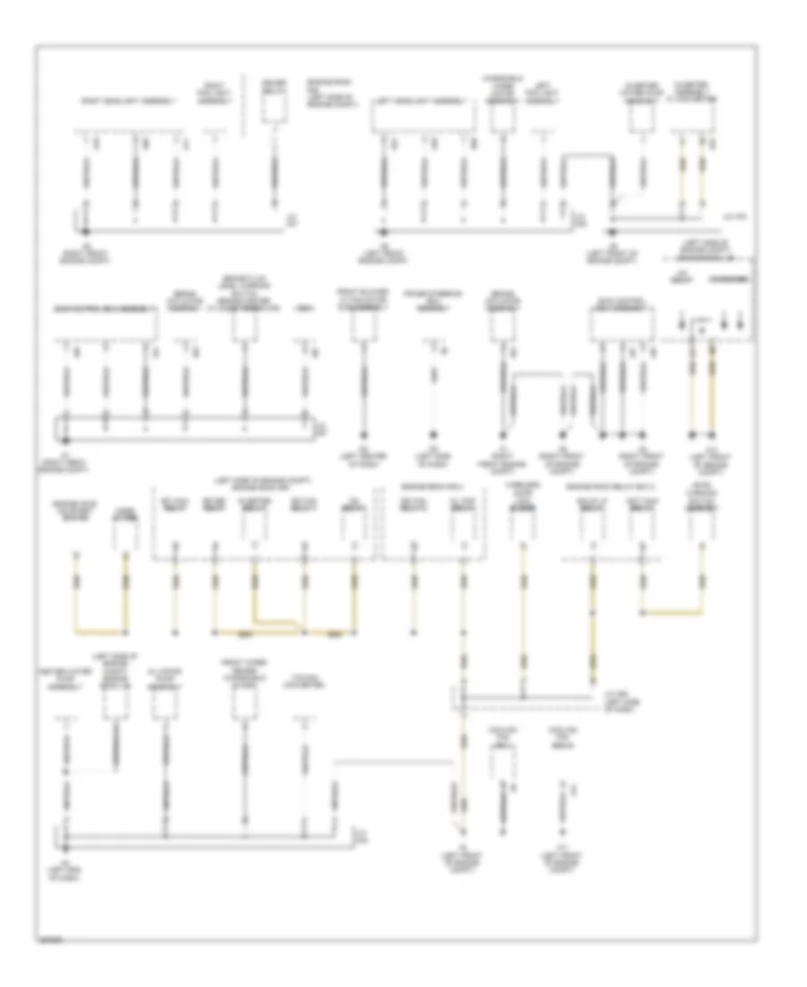 Ground Distribution Wiring Diagram Hybrid 1 of 6 for Toyota Highlander Limited 2013