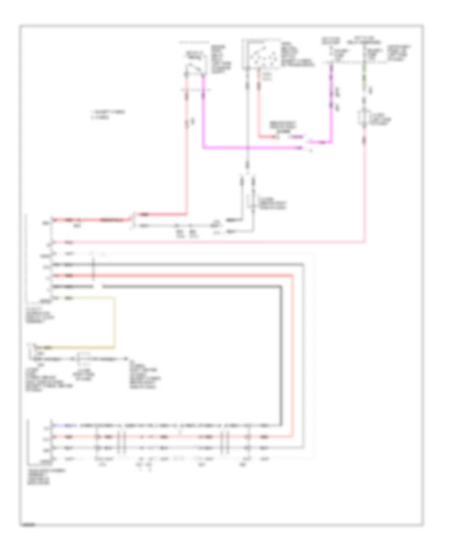 Rear View Camera Wiring Diagram for Toyota Highlander Limited 2013