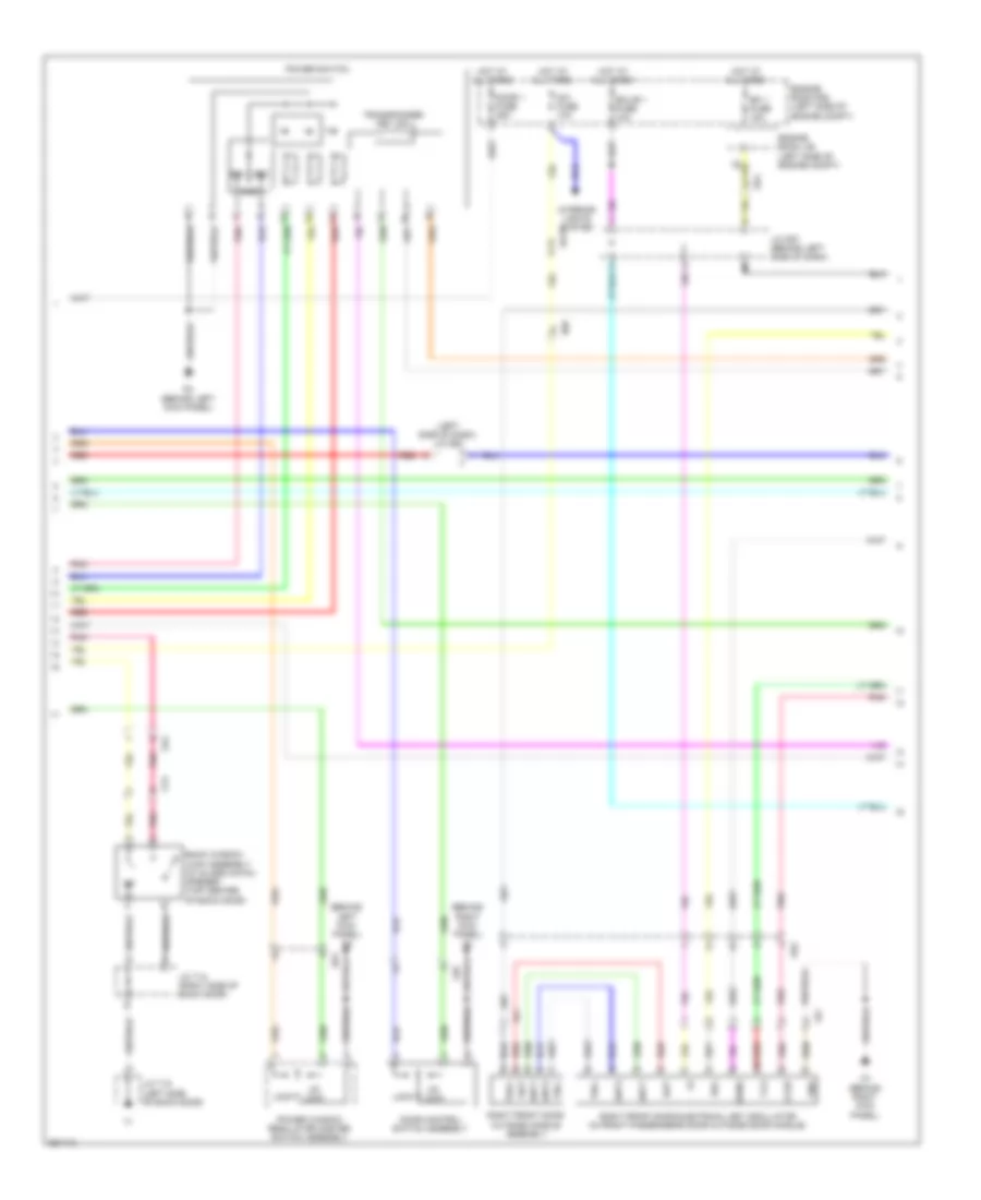 Power Door Locks Wiring Diagram Except Hybrid with Smart Key System 3 of 4 for Toyota Highlander Limited 2013