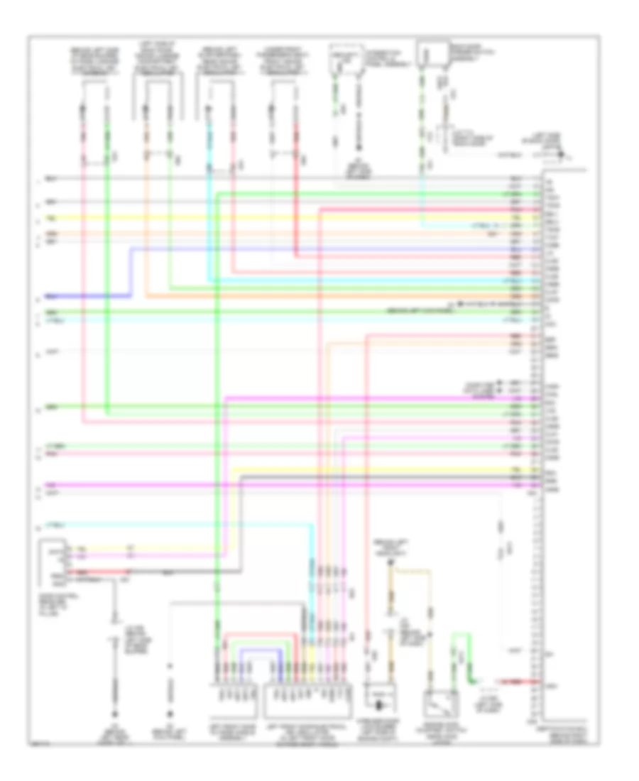 Power Door Locks Wiring Diagram Except Hybrid with Smart Key System 4 of 4 for Toyota Highlander Limited 2013