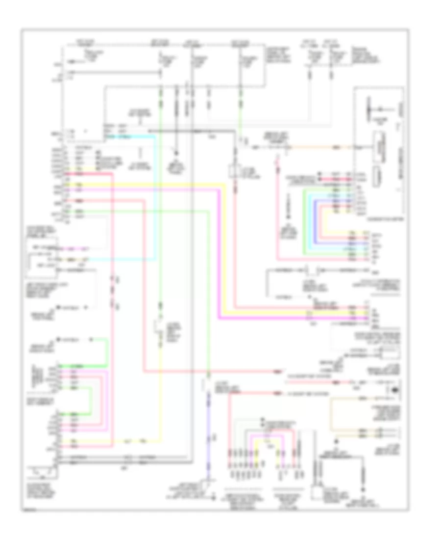 Power Top Sunroof Wiring Diagram Except Hybrid for Toyota Highlander Limited 2013