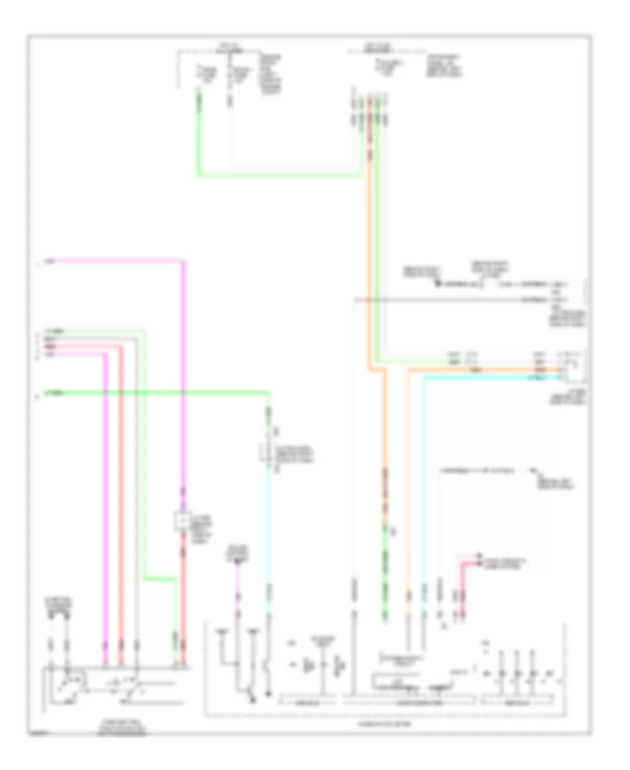 3.5L, Transmission Wiring Diagram (3 of 3) for Toyota Highlander Plus 2013
