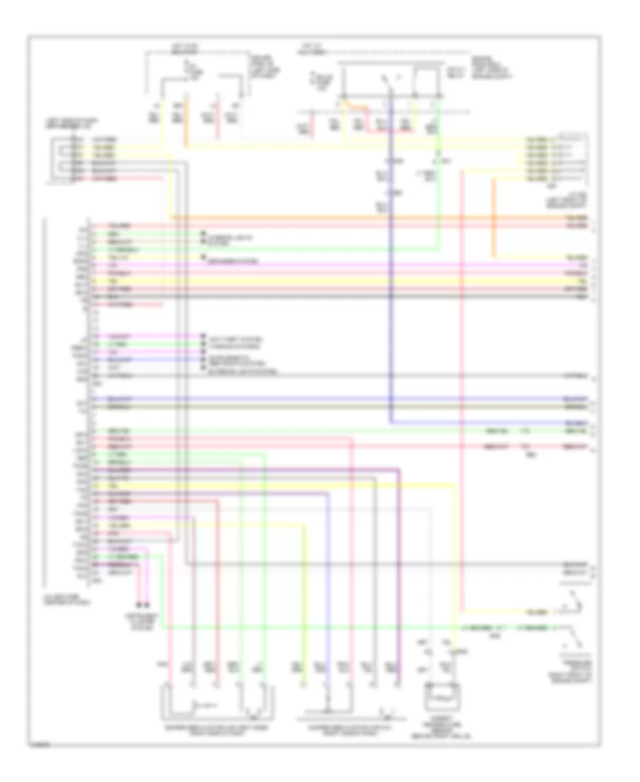 Automatic AC Wiring Diagram (1 of 2) for Toyota FJ Cruiser 2011