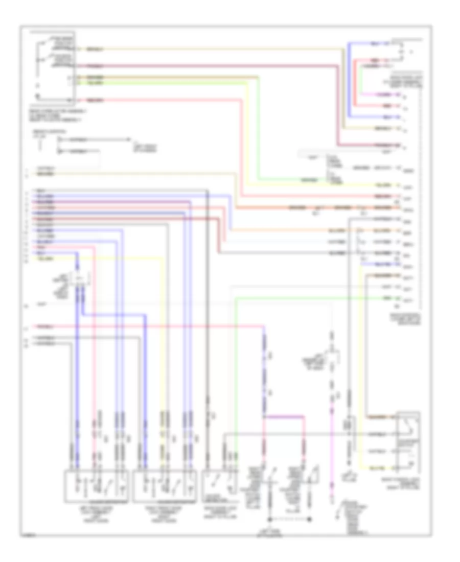 Forced Entry Wiring Diagram (2 of 2) for Toyota FJ Cruiser 2011