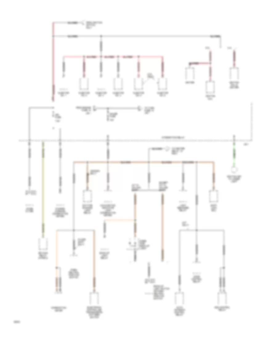 Power Distribution Wiring Diagram 3 of 5 for Toyota Pickup 1994
