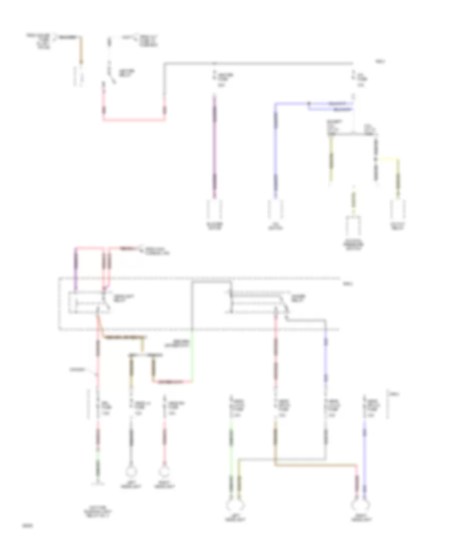 Power Distribution Wiring Diagram 5 of 5 for Toyota Pickup 1994