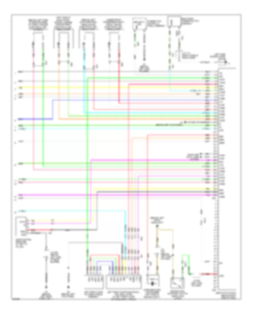 Forced Entry Wiring Diagram Except Hybrid with Smart Key System 4 of 4 for Toyota Highlander SE 2013