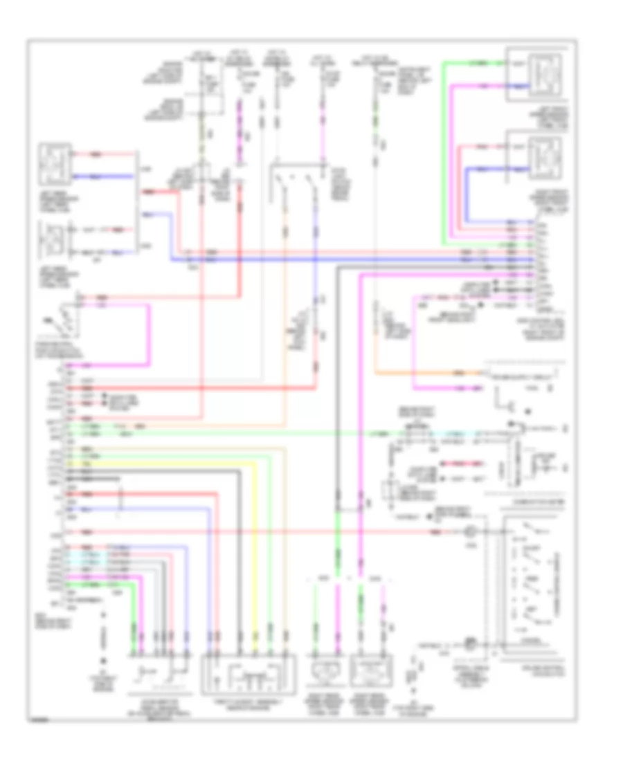 3 5L Cruise Control Wiring Diagram Except Hybrid for Toyota Highlander SE 2013