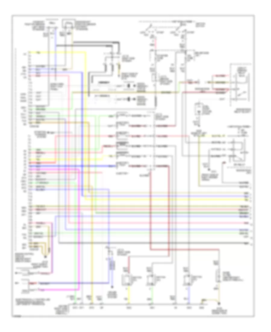 3 0L Engine Performance Wiring Diagrams 1 of 3 for Toyota Sienna CE 1998