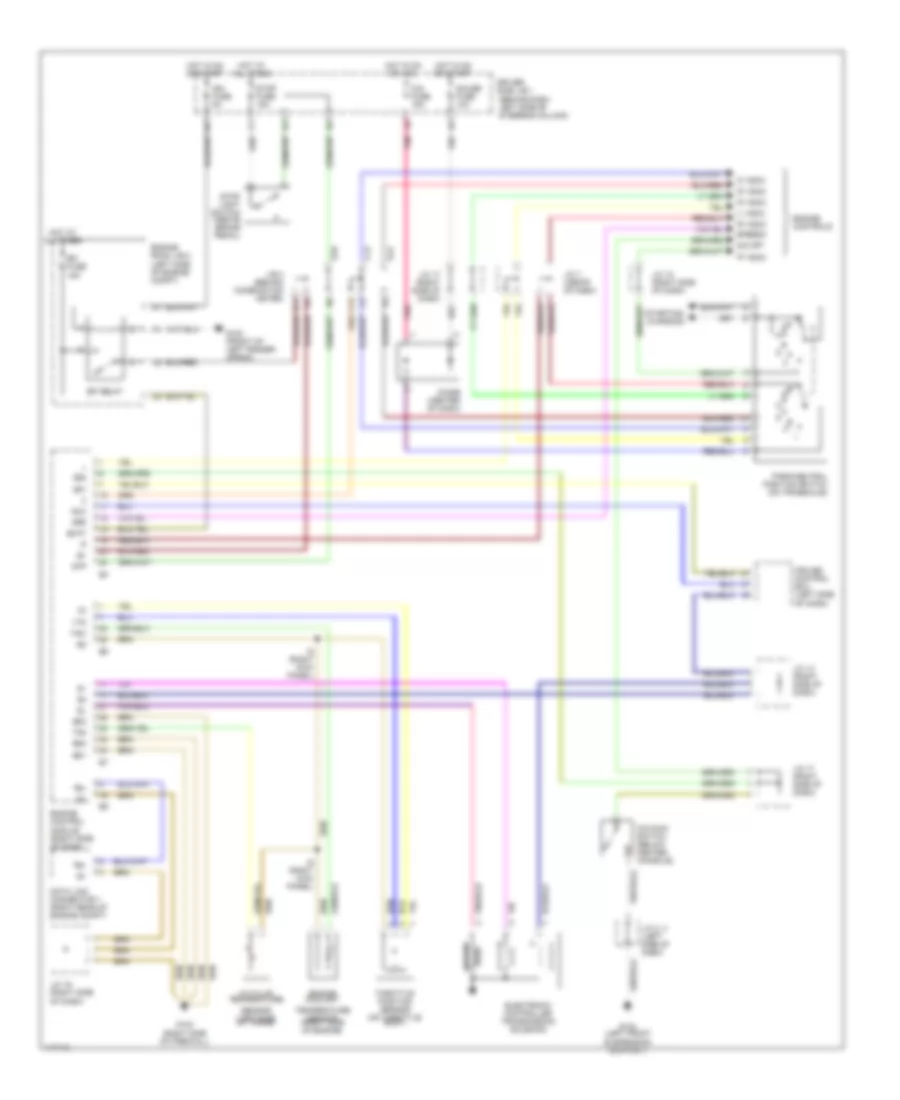 A T Wiring Diagram for Toyota Sienna CE 1998