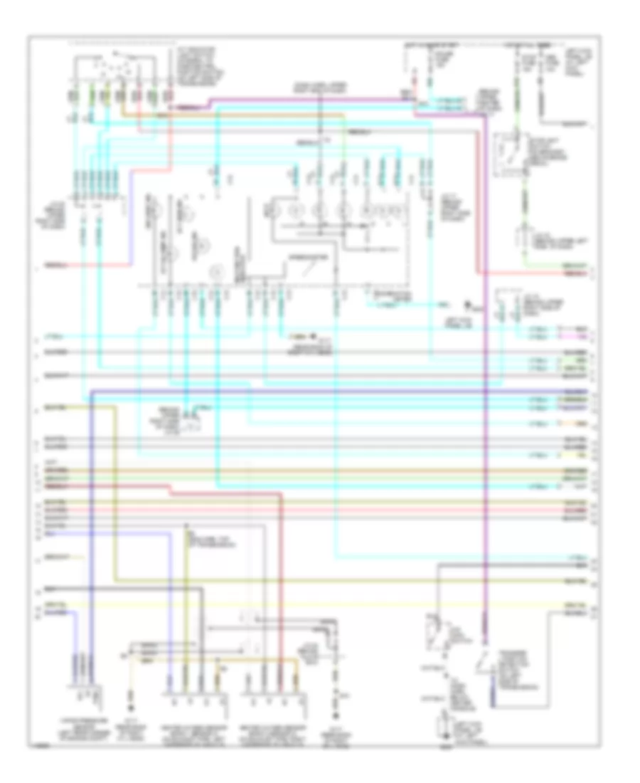 4.7L, Engine Performance Wiring Diagrams (3 of 4) for Toyota Land Cruiser 2001
