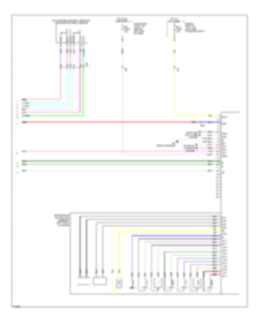2.7L, Transmission Wiring Diagram (3 of 3) for Toyota Highlander 2011