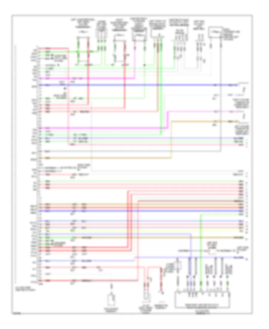 Automatic AC Wiring Diagram (1 of 4) for Toyota Land Cruiser 2013