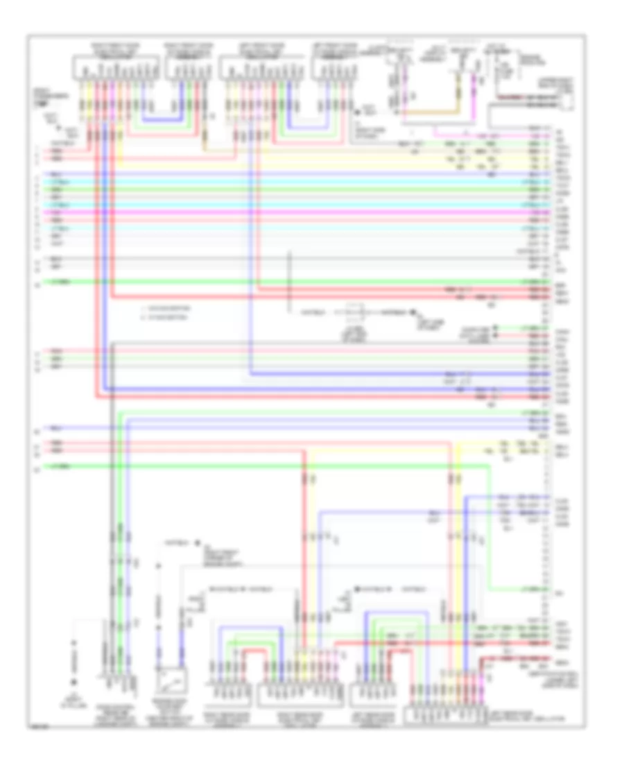 Forced Entry Wiring Diagram 4 of 4 for Toyota Land Cruiser 2013